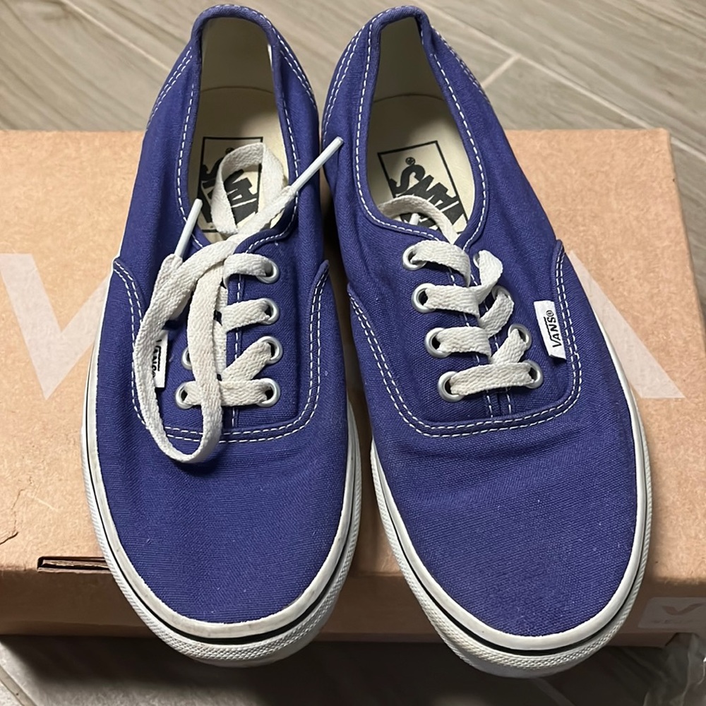 Vans purple sneakers